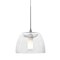 Besa Lighting Spur Cord Pendant, Clear, Satin Nickel, 1x35W Halogen 1XT-SPURCL-SN - alternate 1